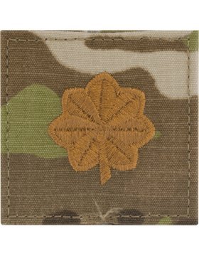 Multicam OCP Rank Insignia Fastener - Major MAJ