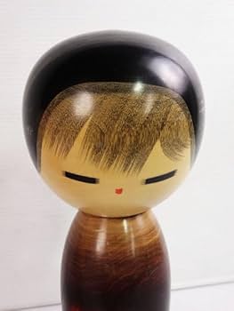 Amazon | 伝統こけし渡辺正雄稚児桜29.5cm／佐藤俊夫26.5cm在印