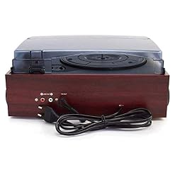 Vintage Record Player FM Player Vintage Multi-Function Tape Radio Streaming Turntable, Stereo, Bluetooth Turntable… - Les Beatles, Paul McCartney, John Lennon, RIngo Starr, George Harrison Vintage Record Player FM Player Vintage Multi-Function Tape Radio Streaming Turntable, Stereo, Bluetooth Turntable… – Image 4