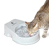 K&H Pet Products CleanFlow Cat Filtered Water Bowl 80oz. Granite