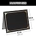 Certificate Holder, Diploma Covers Gold Foil Border, for Letter Size 8.5x11 Certificates, Cardstock, Document Papers, Black (Black 25 Count)