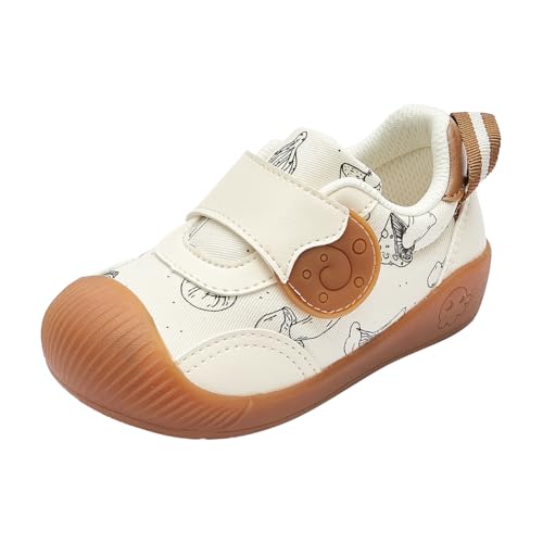 Balabala Baby Infant Boys Girls Sneakers Lightweight Breathable Hook & Loop Walking Shoes