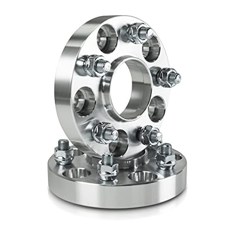 Customadeonly 5x120 Wheel Spacers For 2010-2024 Camaro,2014-2020 Impala, 2020-2024 Corvette C8, 2008-2019 CTS (2pcs 3/4" Thick) 66.9mm Bore M14x1.5 Studs 18mm Thick -Trimming Factory Stud May Required Cover