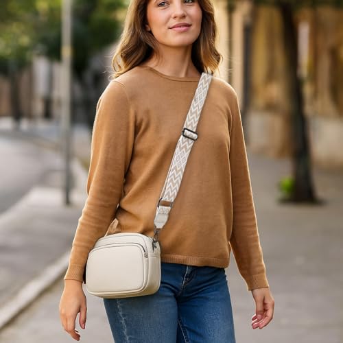 VODIU Crossbody Bags for Women Purses Handbags Leather Shoulder Bag with Guitar Strap Cross Body Bag for Woman Trendy Purse2