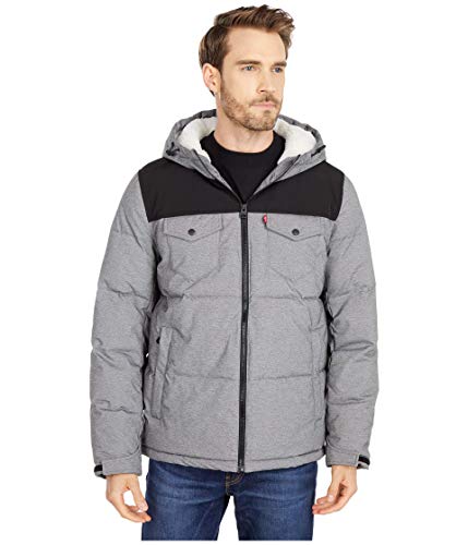 Image of Levi's Men's Performance Hooded Puffer Trucker Jacket (Regular & Big & Tall Sizes)