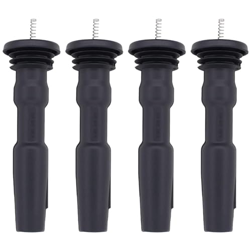 ANBOO Ignition Coil Rubber Boot Plug, Ignition Coil Rubber Spring Repair Kit for A1 8X A3 8V Golf 7 Beetle 5C for Passat B8 Polo 6R UP Citigo Fabia 3 Octavia 5E Rapid Ibiza 6J Leon 5F Mii 1.0 1.2 1.4
