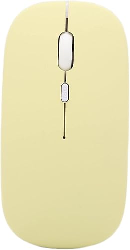 Zyyini - Mouse de 1600 DPI de 3 velocidades, ajustable, óptico, Bluetooth, para computadora, mouse ergonómico, ultrafino, silencioso, para