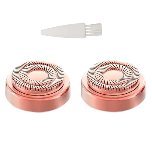 for Finishing Touch Replacement Heads Flawless Facial Hair Remover Gen 2,Double Halo Painless and Smooth (2PCS, GEN 2)