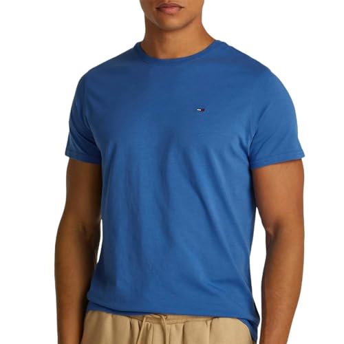 Tommy Hilfiger - Camiseta para hombre, color azul, azul, XXL