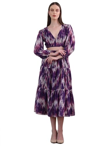 Image of PURVAJA Women's Midi Co-Ords (Razy-001-002)