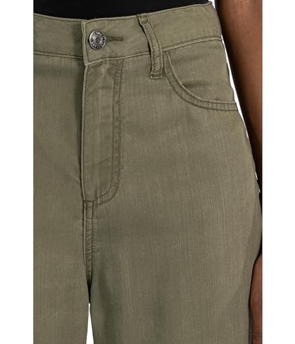 KUT from the Kloth Women's Sienna Super Wide Leg in Olive4