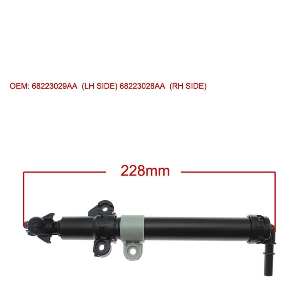 Pulvérisateur phare Pour Jeep Pour Grand Pour Cherokee 2014-2017