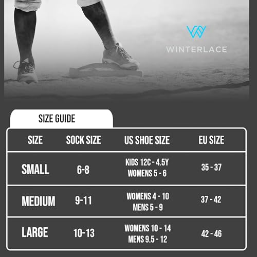 Winterlace Soccer Softball Baseball Socks 3 Pairs Knee High for Men Women Youth Kids Athletic Football2
