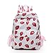 Produktbild LYHZXC Rucksack Erdbeer-Zeichenrucksack Für Frauen, Schultaschen Für Kinder, Wasserdichte Und Atmungsaktive Schultaschen Für-B
