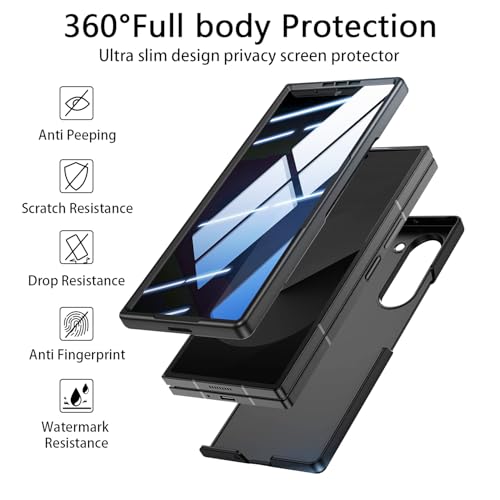 Marre des regards indiscrets ? Coque Z Fold 6 anti-espion antichoc