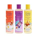Childs Farm Hair & Body Wash Bundle | Sweet Orange (250ml), Blackberry & Apple (250ml) and Watermelon & Pineapple (250ml) | Suitable for Newborns, Kids & Adults with Sensitive, Dry & Eczema-Prone Skin