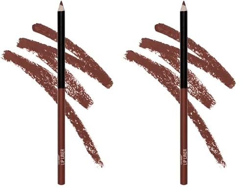 wet n wild Lip Liner Pencil Color Icon Lip Color Makeup, Dark Brown Chestnut (Pack of 2)