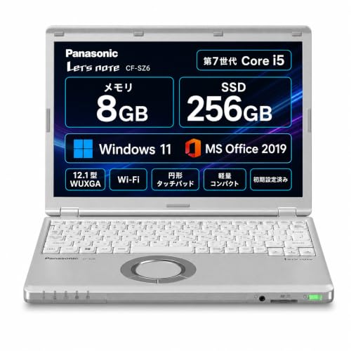 Amazon.co.jp: 【整備済み品】Panasonic Let's note CF-SZ6 12.1型