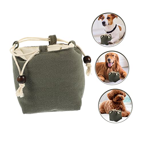 Ipetboom 3 Pçs Saco De Lanche Para Cães Recipiente Dispensador De Guloseimas Para Cães Saco De Trein