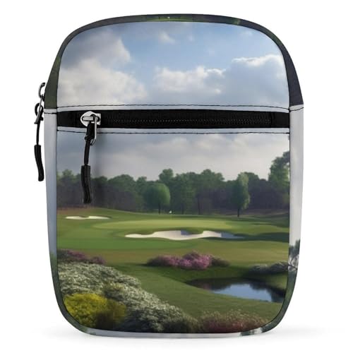 Personalized Small Crossbody Bag Water Resistant Messenger Bags Mini Course Printing SlingBag For Men Women