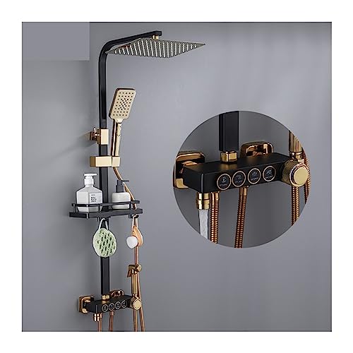 Robinet de baignoire mural thermostatique pour éviter les variations d'eau - 3