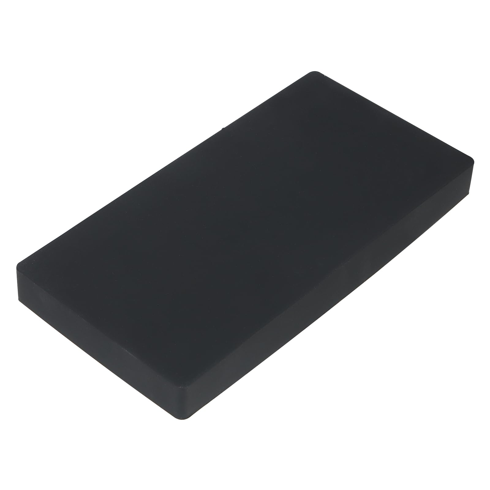 3 x taca ?azienkowa, czarna, silikon, 20 x 10 cm, silikonowa toaletka, taca dekoracyjna, prostok?tna, blat roboczy, taca na ?wiece, myd?o, kosmetyki, bi?uteri?, ro?lin?, 3 szt