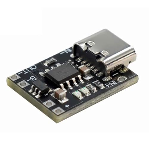 Navna 1 ensemble de batteries au lithium 1 A de type C - Double tension 3,7 V - Pour projets et gadgets - Petite carte de commande électronique – vue 2