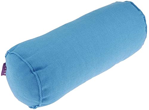 U/D Full Round Bolster Breathable & Soft & Stain-resistant Grat for Massage and Yoga (Blue)