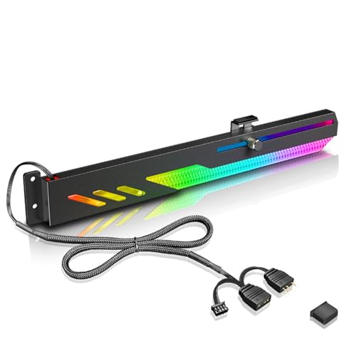 Soporte de tarjeta de video Yunseity con iluminación RGB para zonas de juego