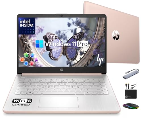 HP Laptop 14" Celeron N4500 16GB RAM 128GB SSD + 500GB Ext miniatura 1