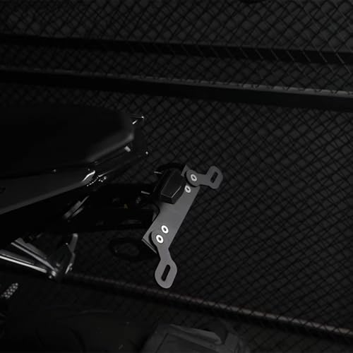 Support de plaque immatriculation avec fixation poupée mobile MT-09 - 4