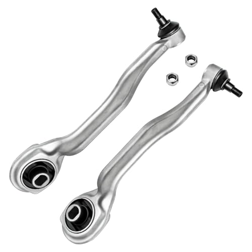 Image of Detroit Axle - Front Control Arms End Kit for Mercedes-benz E320 E350 E500 E550 CLS500 CLS550, CLS55 E55 E63 CLS63 AMG, 2 Lower Forward Control Arms Ball Joints 2 Sway Bar Links Replacement