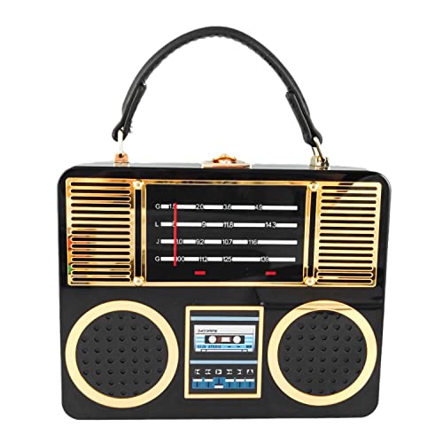 Sac en acrylique Boombox Noir Boutique De FGG pour femme
