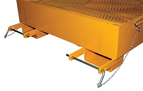 Vestil Wp-3737-Fd Fold-Down Work Platform, 600 Lb Capacity, 37" X 37", Powder Coat Yellow, Not For Use In California #TOP5
