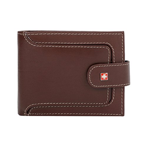 Swiss Military Brown Men's Wallet (LW40)) Swiss Military Brown Men's Wallet (LW40))