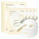celimax Pore+Dark Spot Brightening Cream Mask 4EA | Non-Sticky Sheet for Enlarged Pores with Niacinamide, Tranexamic Acid, Non-Irritating, Hydrating, Hyperpigmentation, Korean Facial Mask