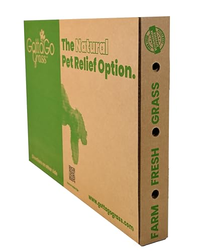 BETHEL Gotta Go Grass Double Pack Two Refill Grasses 16\" x 24\" (2 Pack, Refill - no Tray) **Cannot Ship California or Arizona**