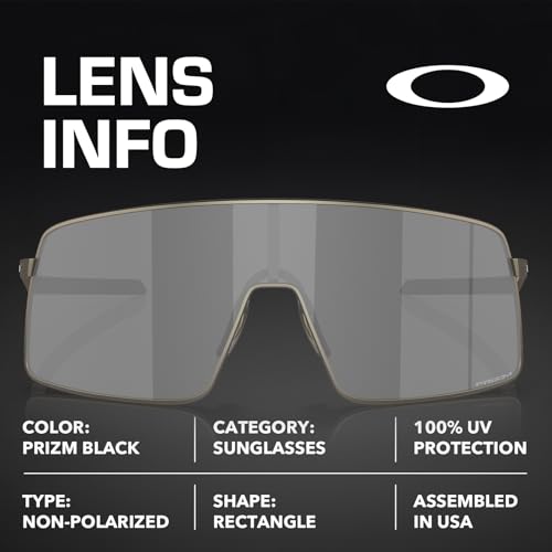 Oakley OO6013 SUTRO TI – Non-Polarized Rectangle Shape Sunglasses with Official Eyewear Kit Bundle4