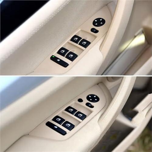 Interrupteur bouton lève-vitre BMW E84 E70 E72 de qualité supérieure pour habitacle soigné - 4