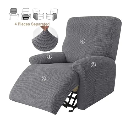Funda de sofa elastica Jacquard que no se mueve para sillon de sala 6