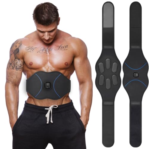 Vomapil FDA Cleared - Abs Stimulator Muscle Toner (Black Blue)