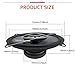 SVSBJMK 900W (2pcs*450W) 4x6 Inch Car Speakers 4-Way Coaxial Full Frequency Sound