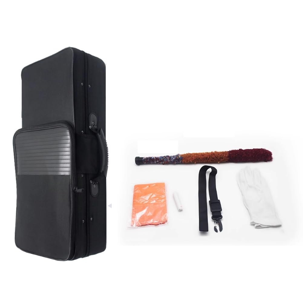 Sassofono professionale Alto Mib Sassofono contralto Ottone laccato Lacca dorata E Sax piatto Strumento a fiato con accessori