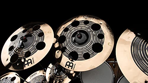 Meinl Cymbals Classics Custom Dual 18" Prullenbak Crash Cymbal met gaten, donkere en briljante afwerking - Made in Germany - voor Rock, Metal en Fusion, 2 jaar garantie, (CC18DUTRC) - Image 6