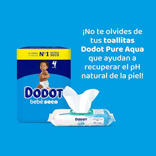 Miniatura 9 de Dodot Pañales Bebé-Seco, Talla 7 15 Kg , 120 Pañales, Una Noche Hasta Un 100 Libre De Fugas, Pack Mensual