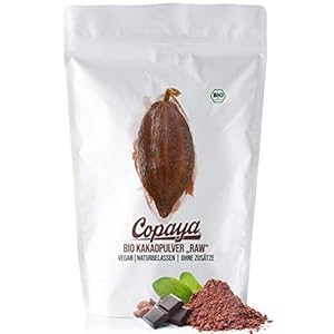 Cacaopoeder BIO l ruw cacao poeder van biologische teelt l zonder suiker l onmiskenbaar & intens aroma l van…