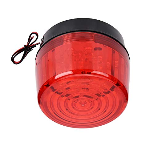 Luz estroboscópica LED de advertencia de peligro Irfora roja para alarma antirrobo