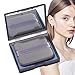 Face Oil Blotting Sheets - Portable Oil Absorbing Papers with Mirror Makeup Puff | Facial Shine Control Tissues Oils Removal, Versatile Oils Control Film for outdoors Women Beauty Care