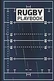 Rugby Coaching Playbook: Coaching Log Book Gift For Beginners & Professionals Coaches & Team Players