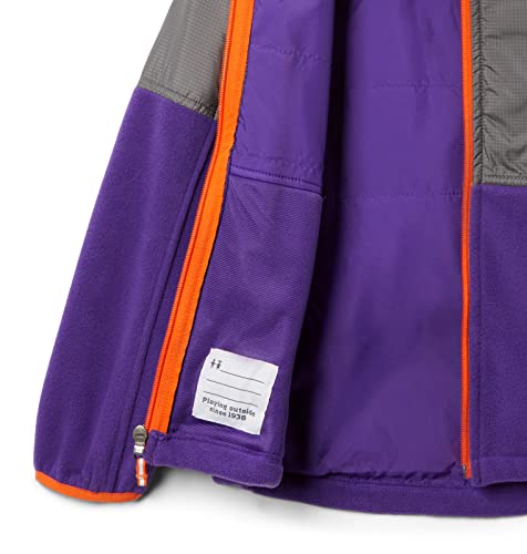 Image of Columbia Kids' Collegiate Flanker Overlay Fleece Jacket
